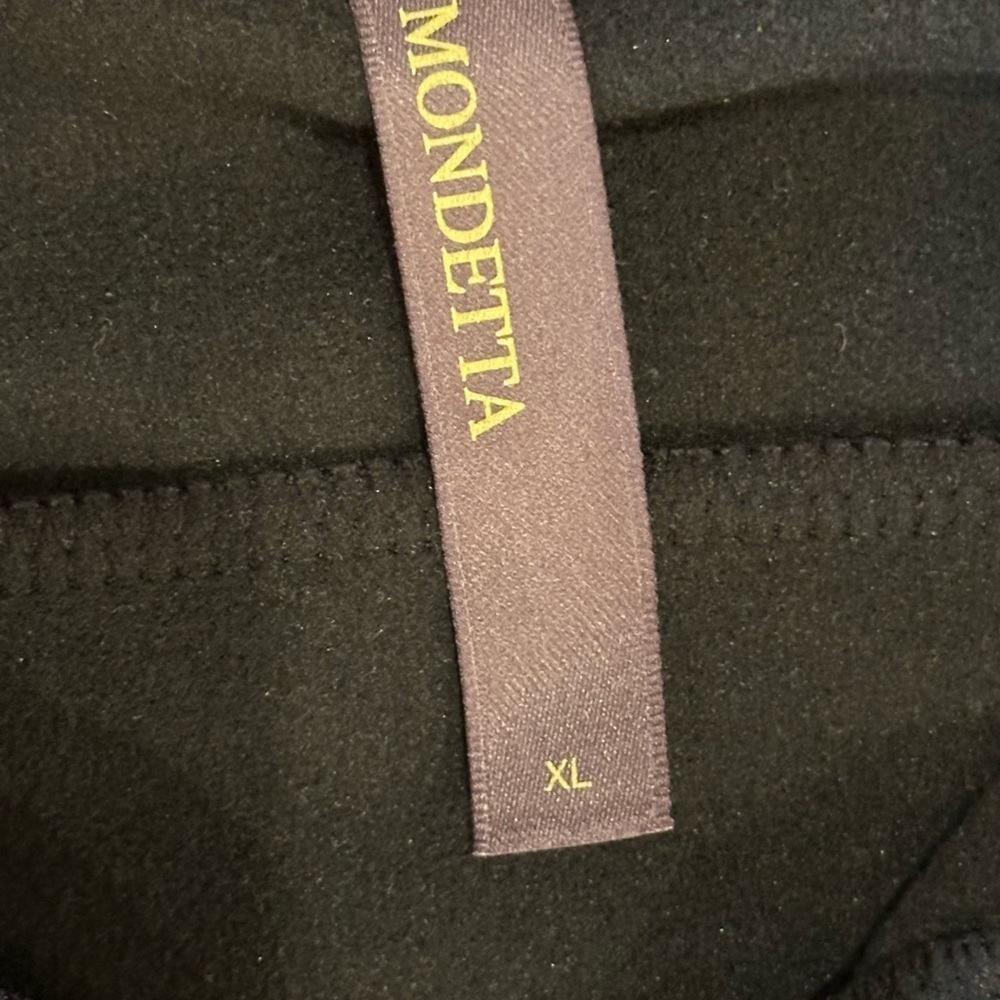 Women’s Mondetta Super Soft Fleece Zip Up Jacket Black Size XL - Picture 5 of 5